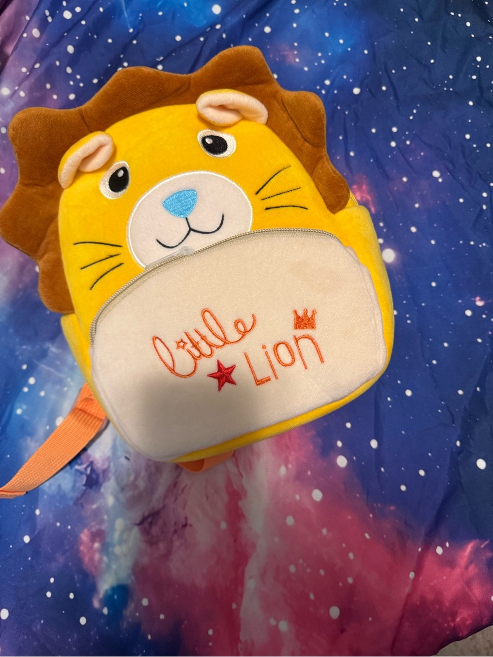 Toddler lion backpack